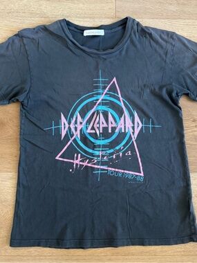 Daydreamer Def Leppard Short Sleeve T Shirt Small Cotton